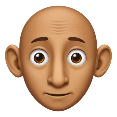 Unrealistically big nose  sticker