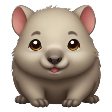cute anime Wombat sticker