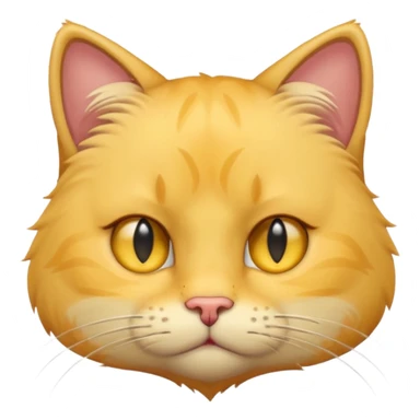 scratch cat from scratch.mit.edu, scratch cat is yellow
he is very sad shedding 1 tear from his left eye sticker