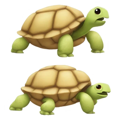 potato turtle sticker