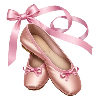 Ballet shoes sticker