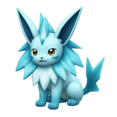 Glaceon Vaporeon Pokémon sticker