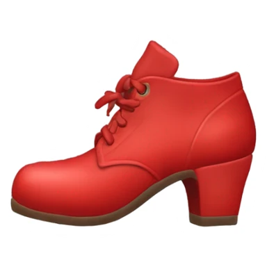 Zapatos tabi rojos  sticker