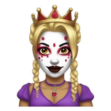 Juggalo princess sticker