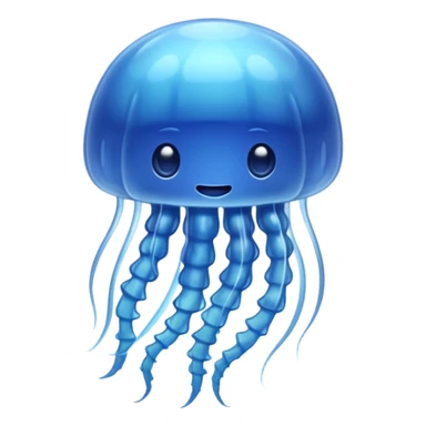 blue Jellyfish sticker