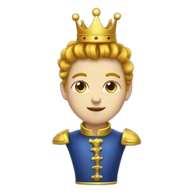 King chess colors autism sticker