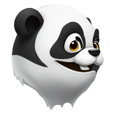 derp panda sticker