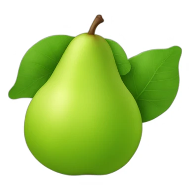 Poire verte sticker