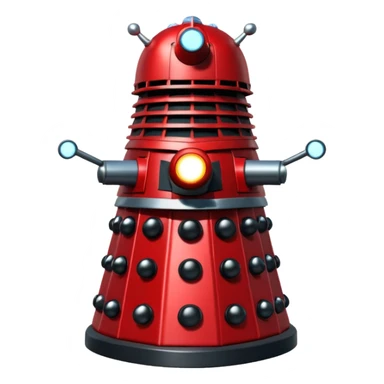 Red Dalek sticker