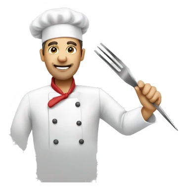 CHEF TWEEZERS sticker