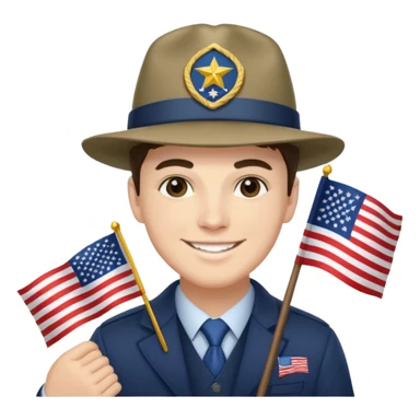 AF America first flag Nick Fuentes  sticker