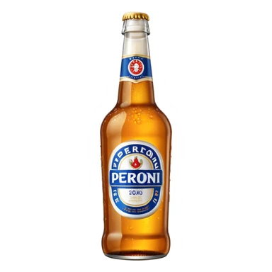 PERONI BOTTLE unbranded sticker