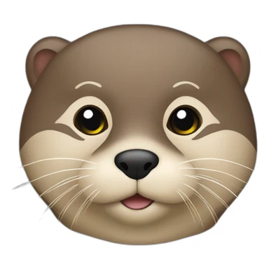 Loutre qui bois une vodka sticker