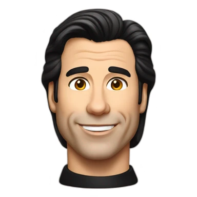 john travolta sticker