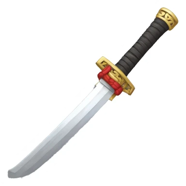 KATANA CON PULGAR ARRIBA sticker