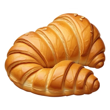 Cinematic Realistic Croissant sticker