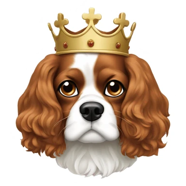 King Charles cavalier ￼ sticker