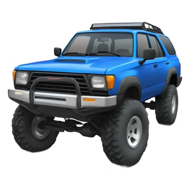 4 runner 80s blue sticker