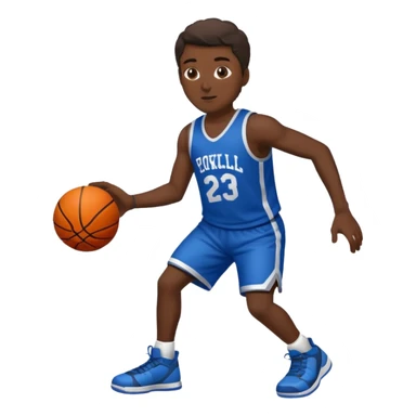 man basketball sticker