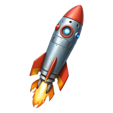 a stuck rocket sticker
