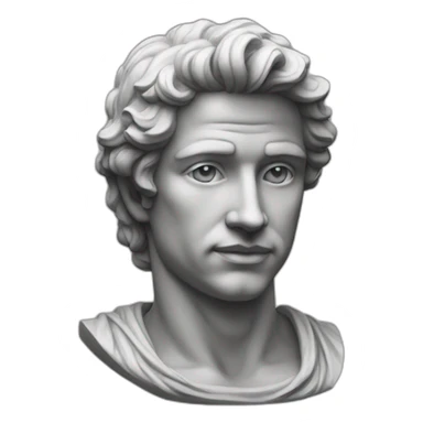 Statue of david sticker