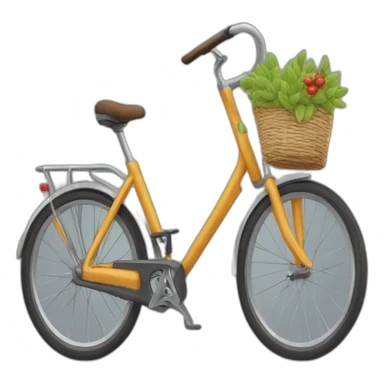 Bici holandesa sticker