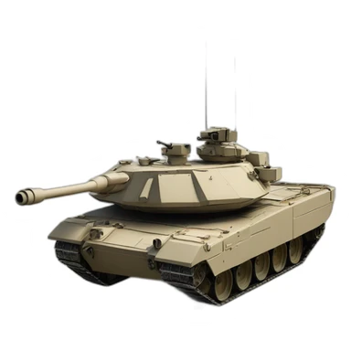 T-80BVM shooting M1 Abrams sticker