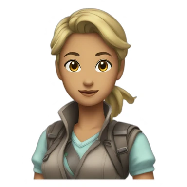 Dresseur Sasha de pokemon sticker