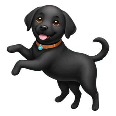 labrador in space sticker