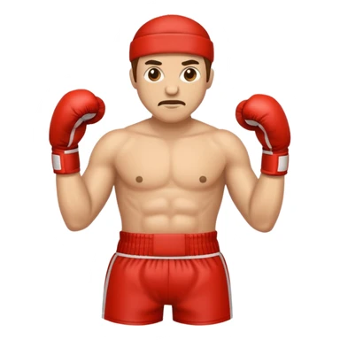 man boxer  sticker