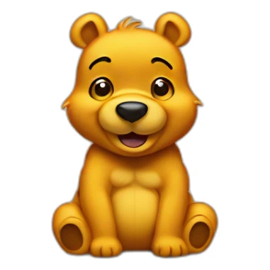winnie the poo sticker