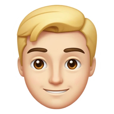 face smirking with one eyebrow raised sticker