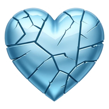 Corazón frio sticker