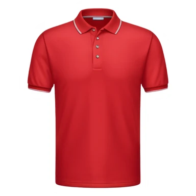 red polo clean no logos sticker
