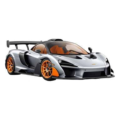 McLaren senna  sticker