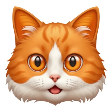 surprised cat sticker