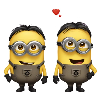 gay minions sticker