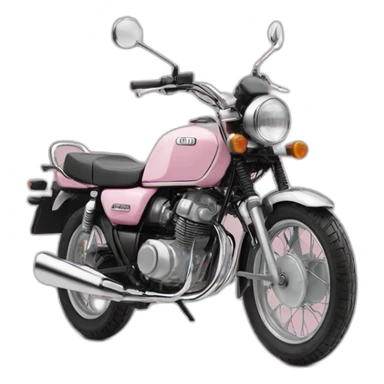 Honda cm 125 pastel pink sticker