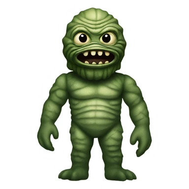 Creature from the black lagoon sticker