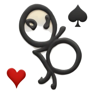 Deck of cards sticker