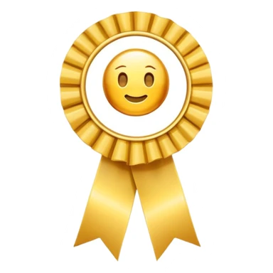 1st place award (number) sticker