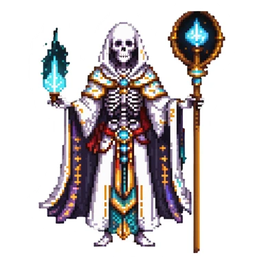 Ainz Ooal Gown overlord character with magical aura sticker