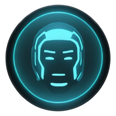 tron identity disc sticker