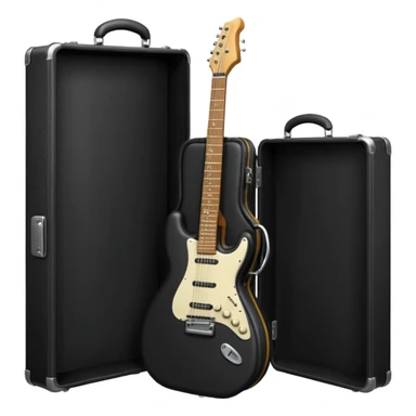 electro gitar case sticker