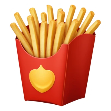 French frize emoji NO FACE red case sticker