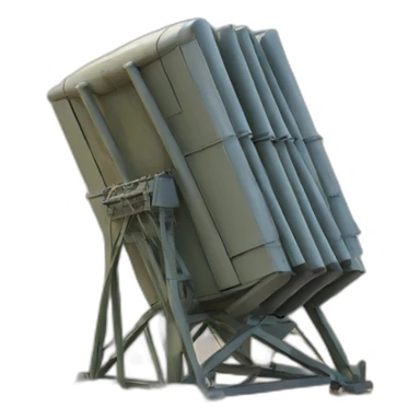 israeli iron dome, realistic sticker