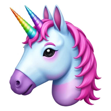 Emoji plus unicorn cool unicorn sticker