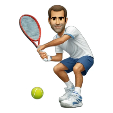 Pete Sampras (USA) sticker