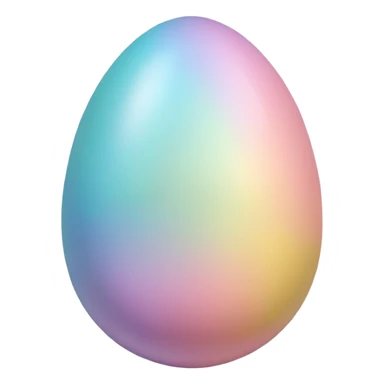 Pastel Easter Egg sticker