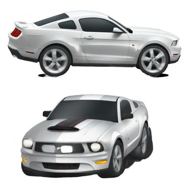 Ford mustang gt sticker